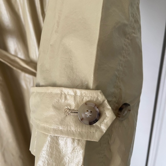 J. Crew Rain or Shine Trench Coat Khaki Size Medium NWT - Picture 8 of 11